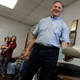 Alabama Republican U.S. Senate candidate Roy Moore places his hat on a table as he enters the Gallant Fire Hall to vote in the GOP runoff election Sept. 26, 2017, in Gallant, Ala. Moore is running against Sen. Luther Strange (R-Ala.) to fill Jeff Sessions’ seat. (Hal Yeager/Getty Images)